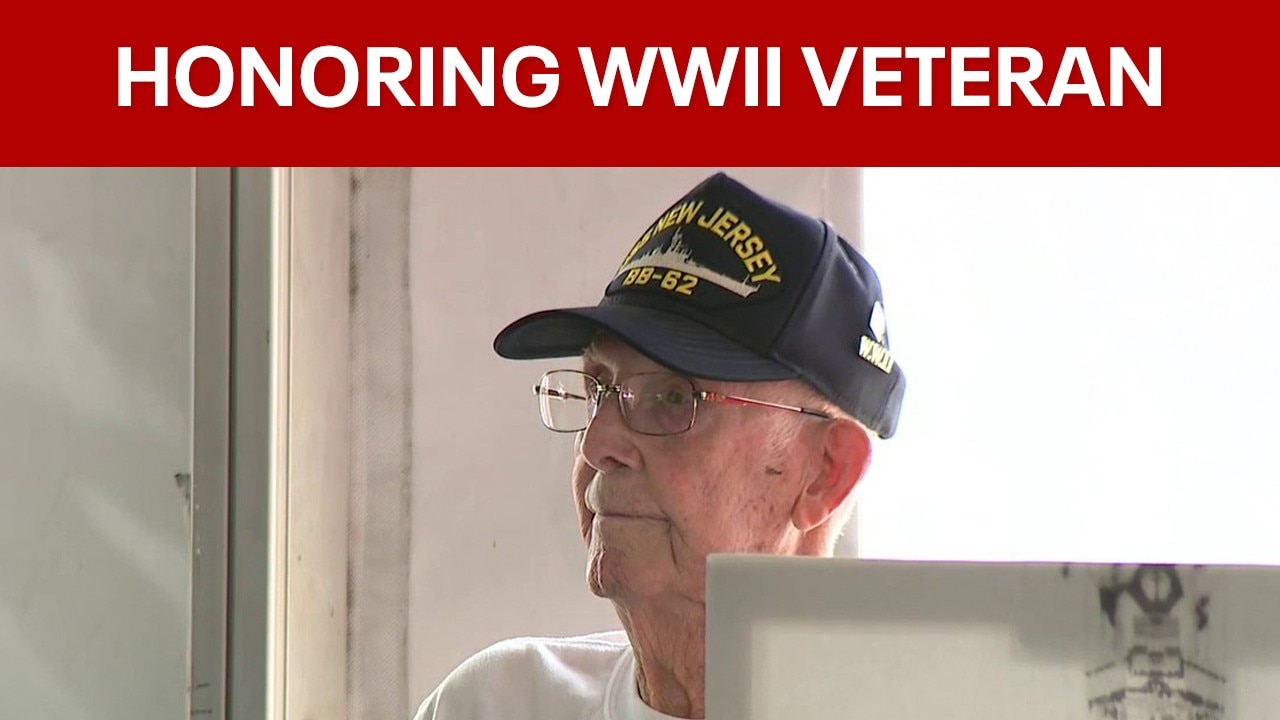 Honoring WWII Vet Paul Robbins