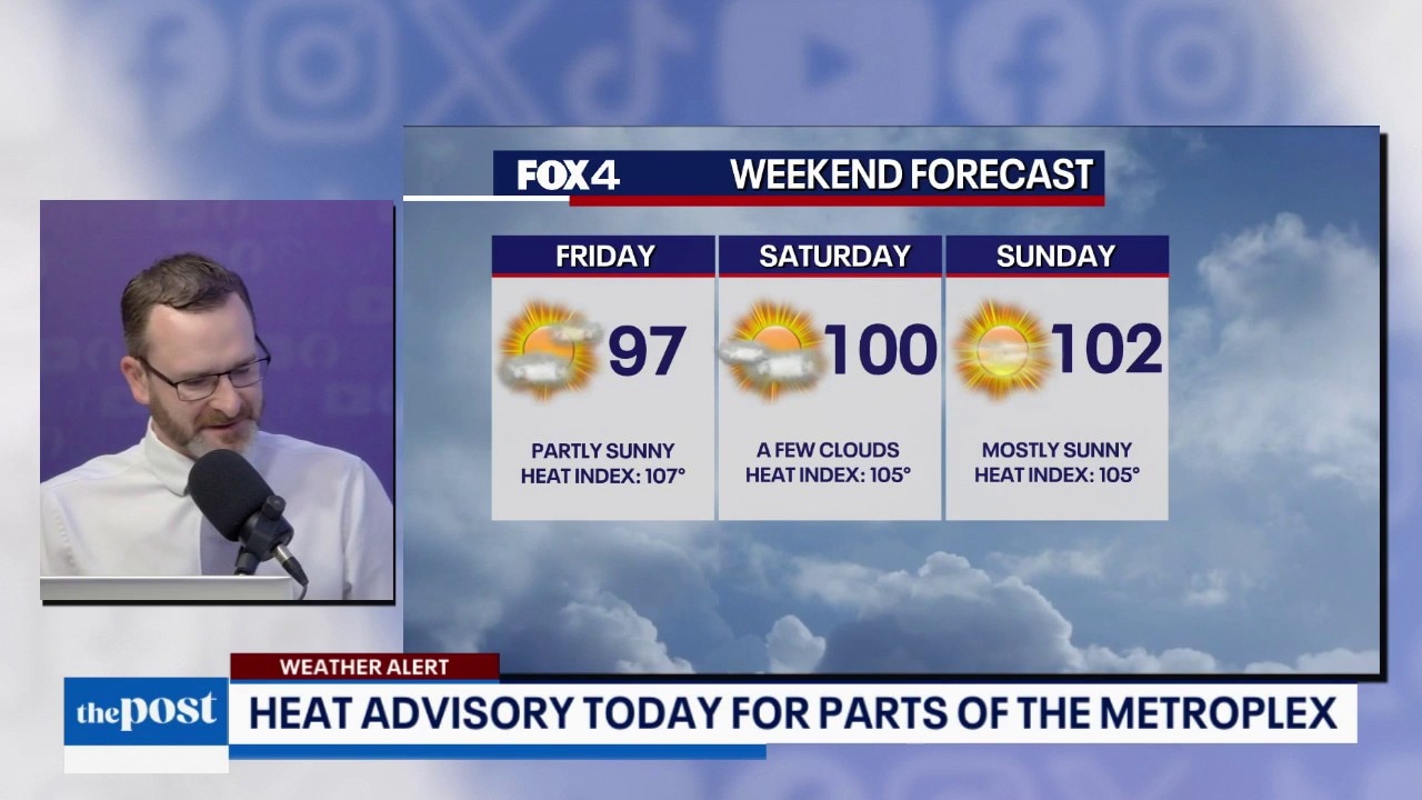 Triple digit temperatures return to North Texas & stranger donates a kidney | The Post