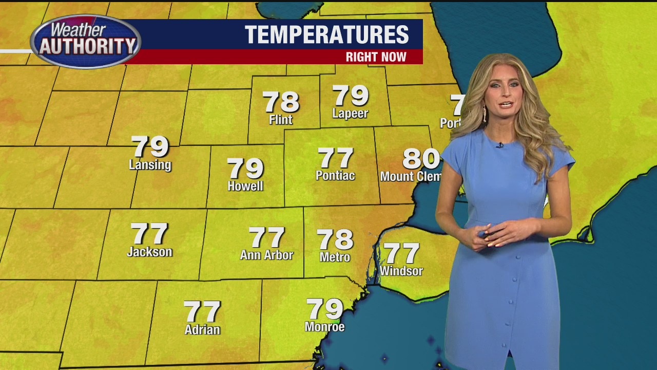 Isolated storm chances tonight