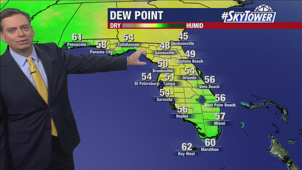Monday afternoon forecast
