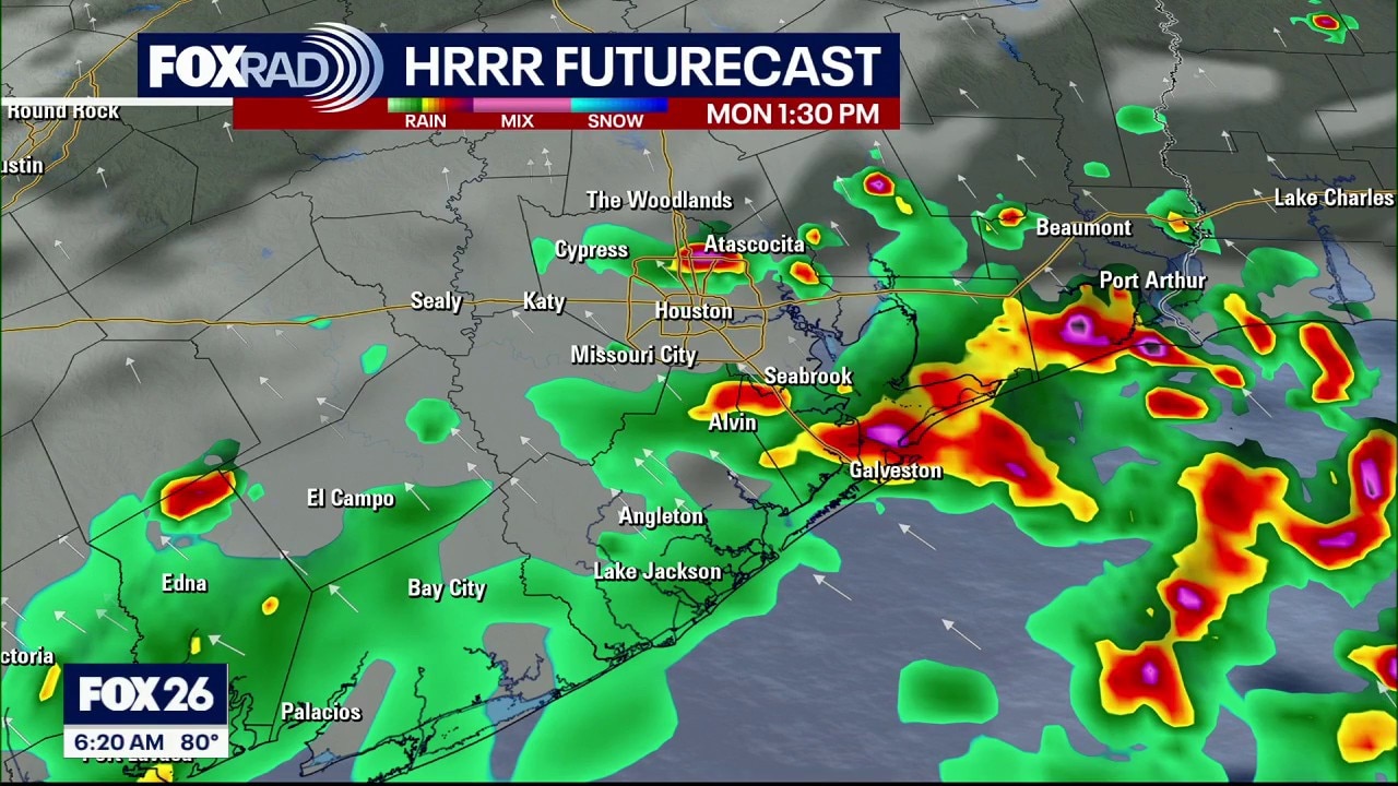Houston weather: August 9 morning forecast