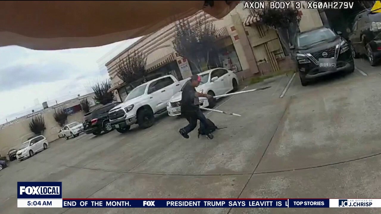 Body cam released after Oakland police kill man with spears