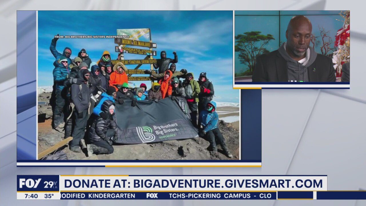Big Brothers Big Sisters mentors climb Mt. Kilimanjaro