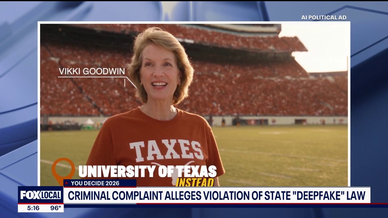 Texas Lt. Gov. faces criminal complaint over AI ads