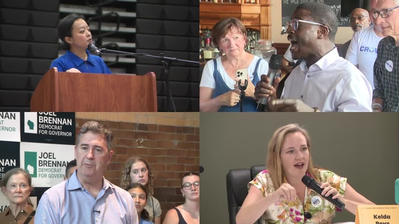 Wisconsin governor race: Last push for Democratic candidates