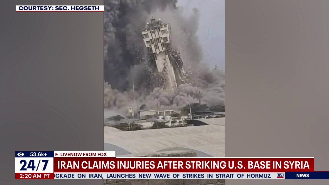 US strikes Iranian tower in latest wave 