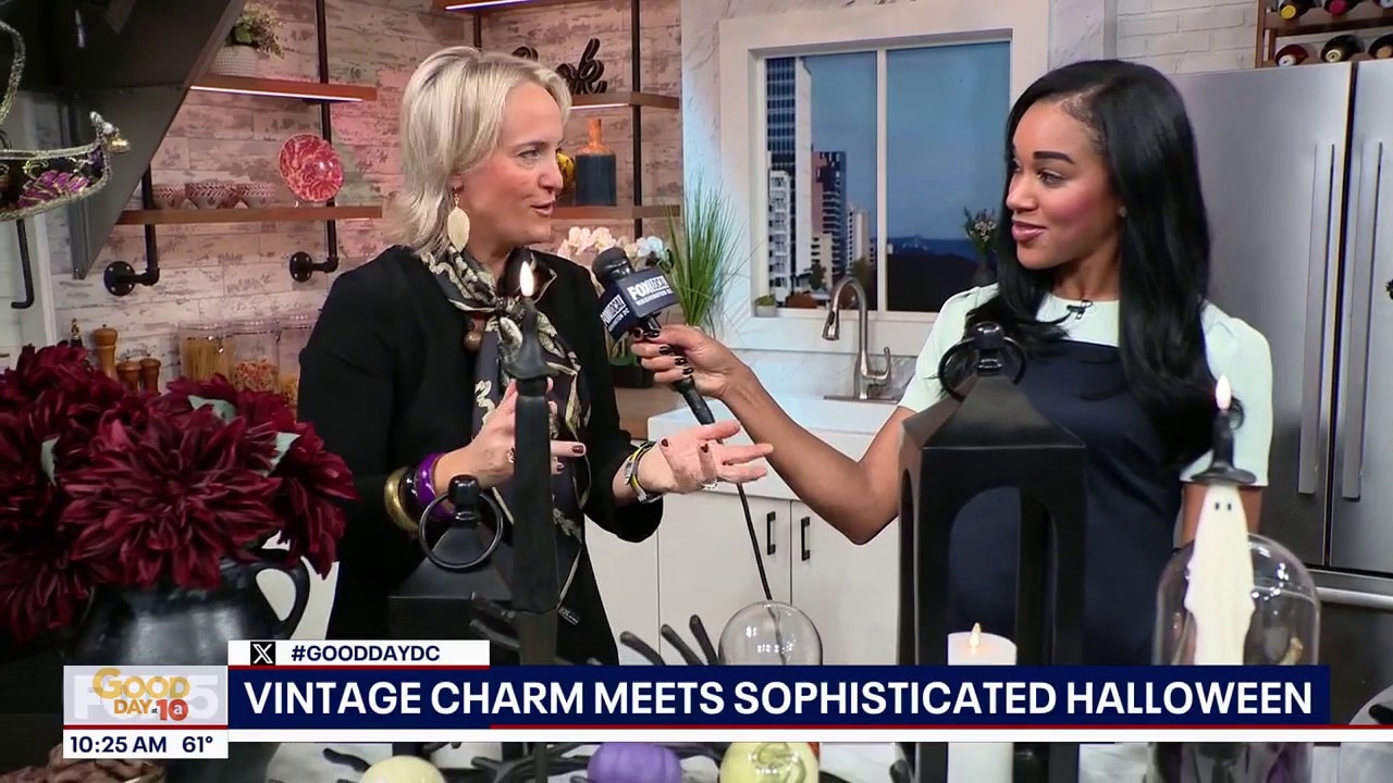 Vintage charm meets sophisticated Halloween