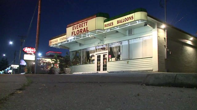 Flower shop copper theft