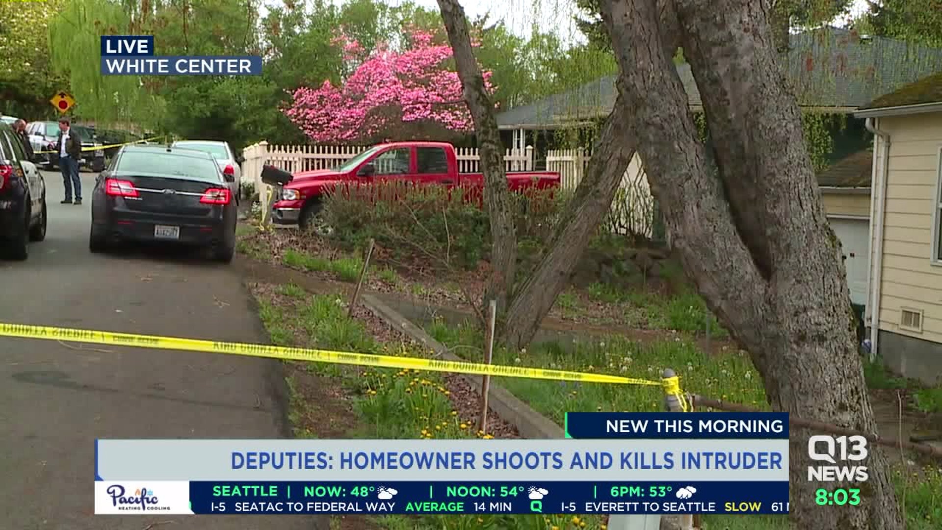 Homeowner shoots, kills suspected robber in White Center
