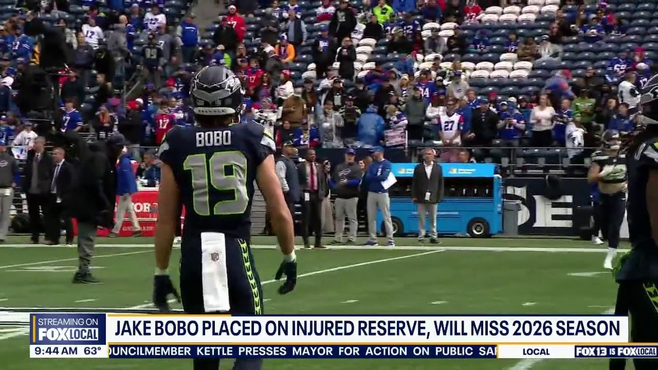 Seahawks receiver Jake Bobo out for 2026 season