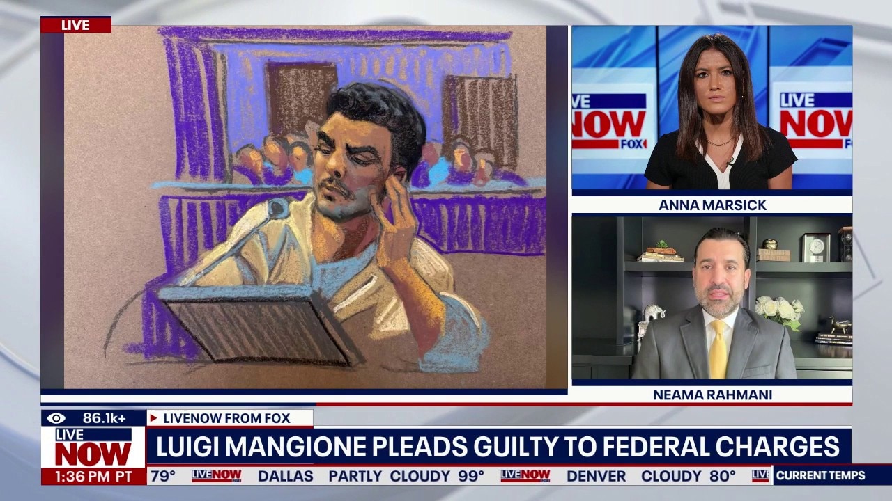 Does Mangione's guilty plea trigger double jeopardy?