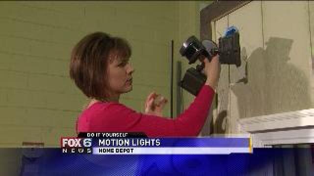 Motion lights and alarms
