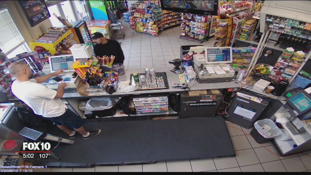 Police looking for gas station robbery suspect
