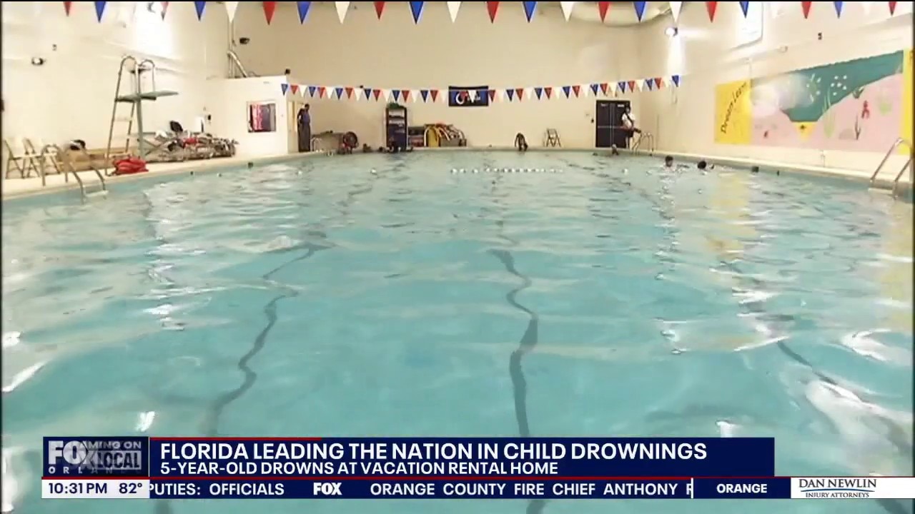 Childhood drownings rise across nation, Florida