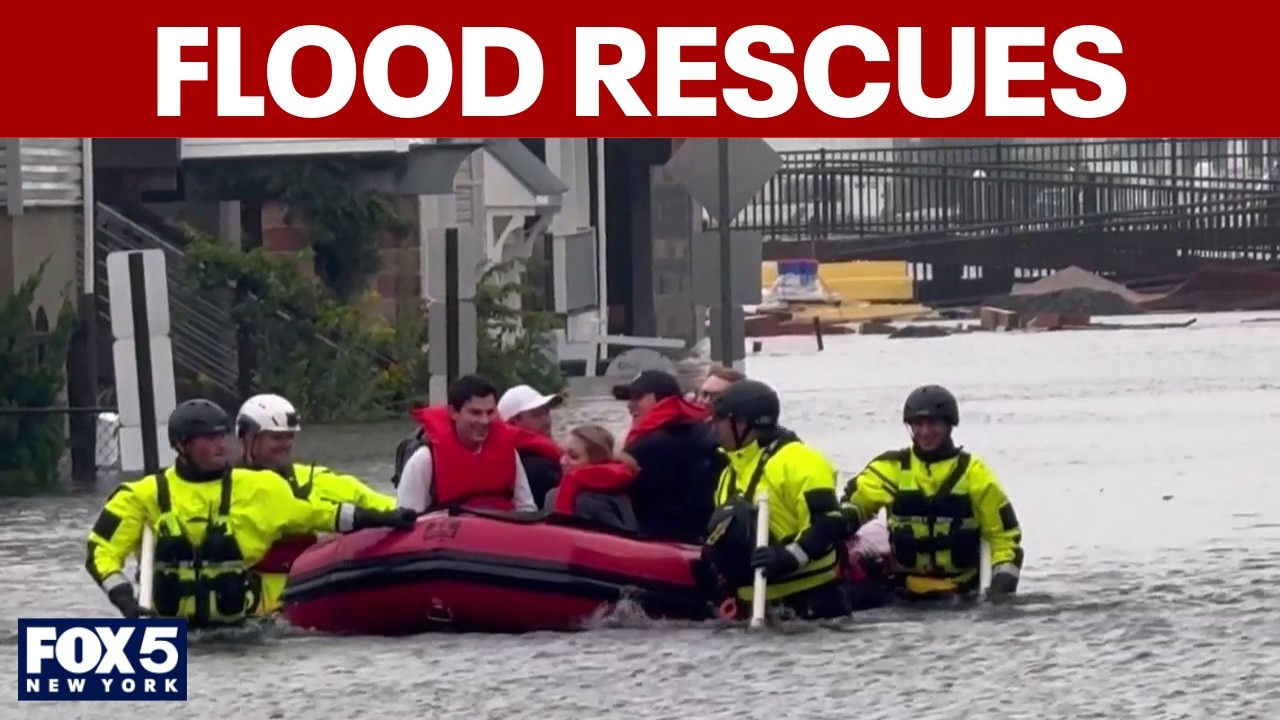 Powerful nor'easter thrashes Tri-State, dozens rescued, thousands lose power