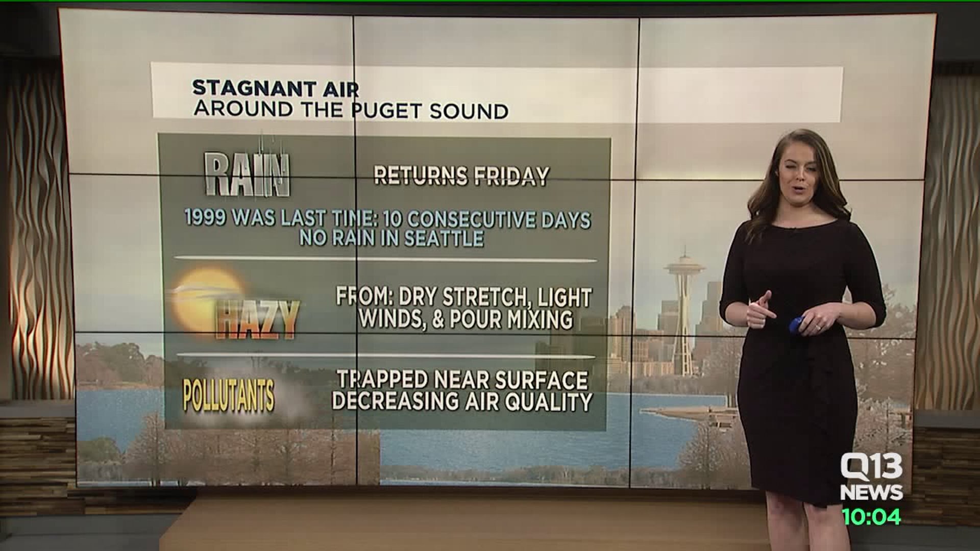 Air stagnation and fog