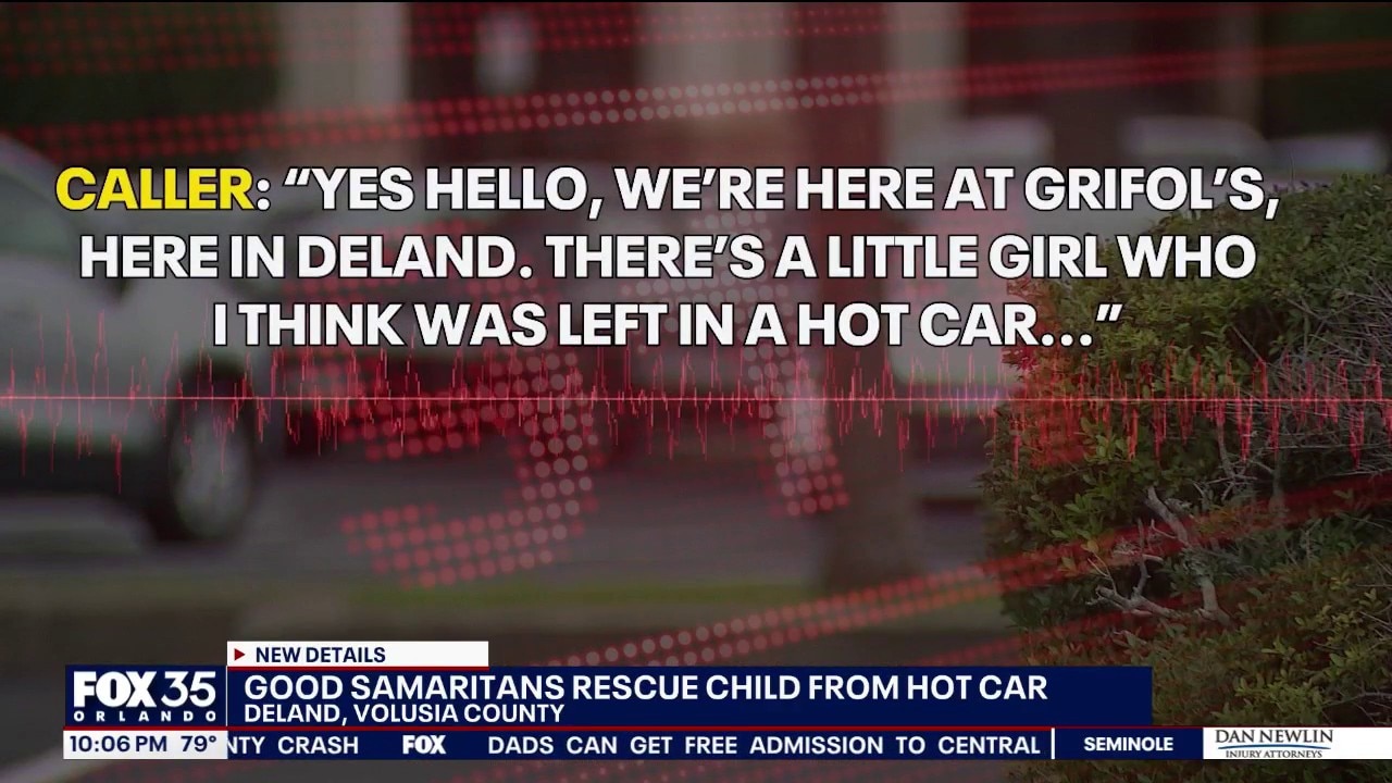 Good Samaritans recount rescuing toddler found in hot car