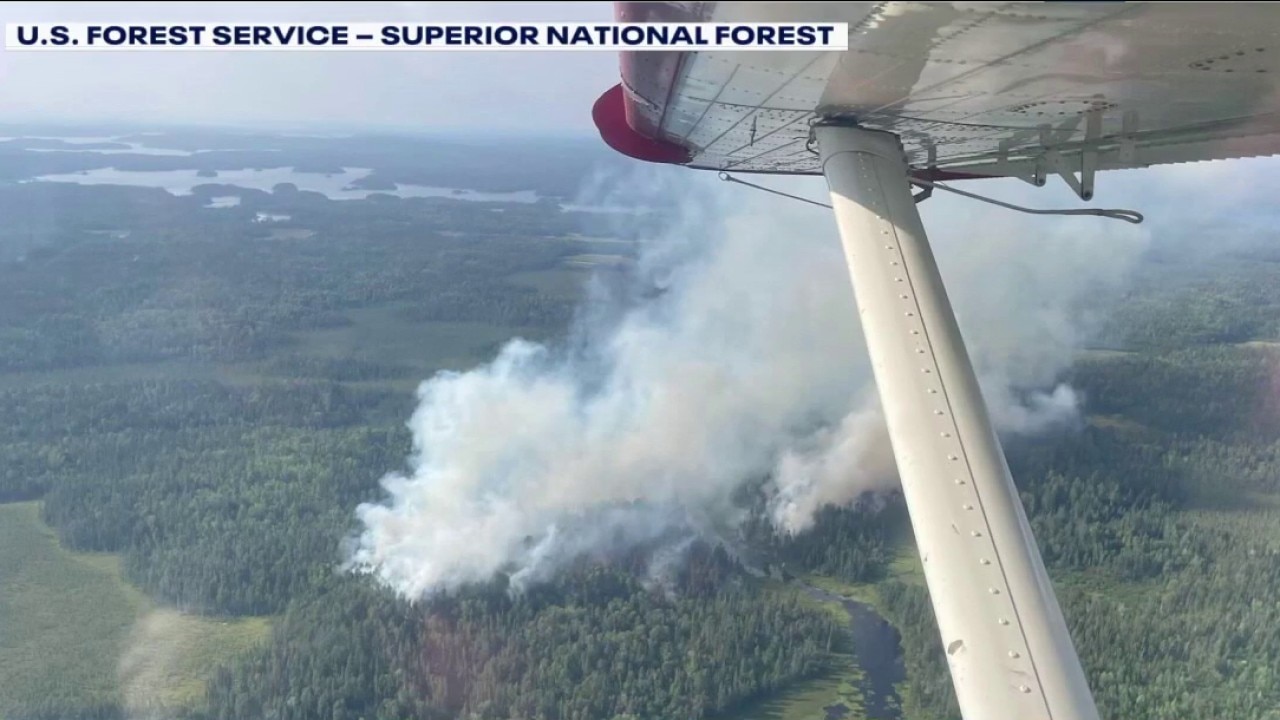 MN wildfires: 17 people evacuated from Boundary Waters