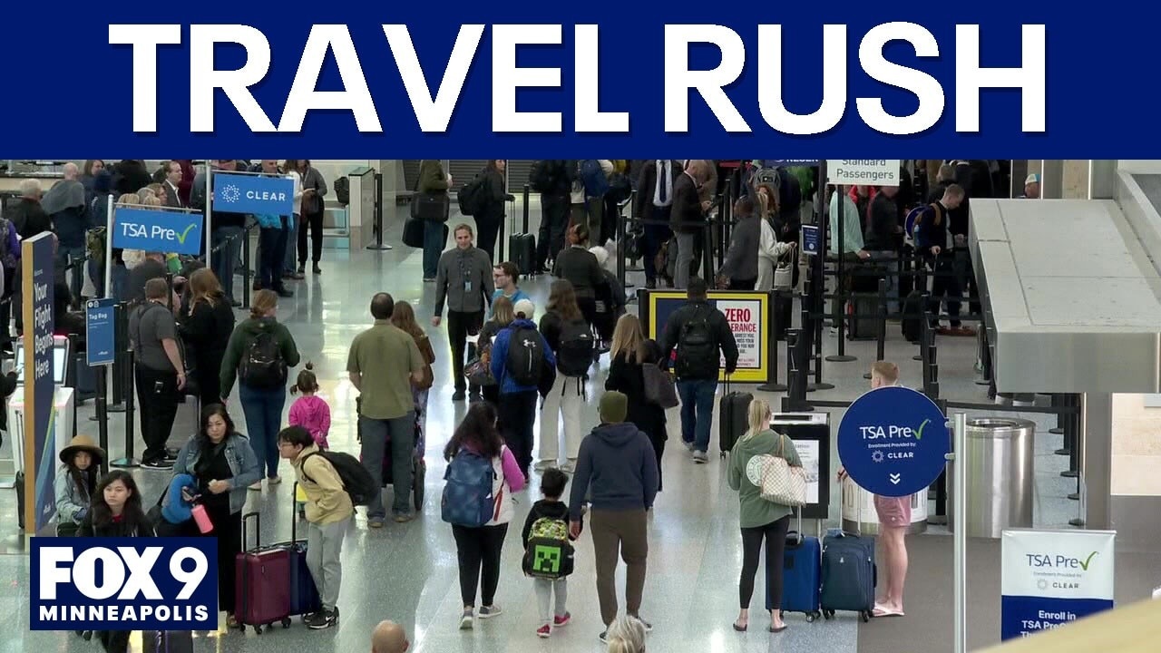 MEA weekend travel surge brings crowds to MSP