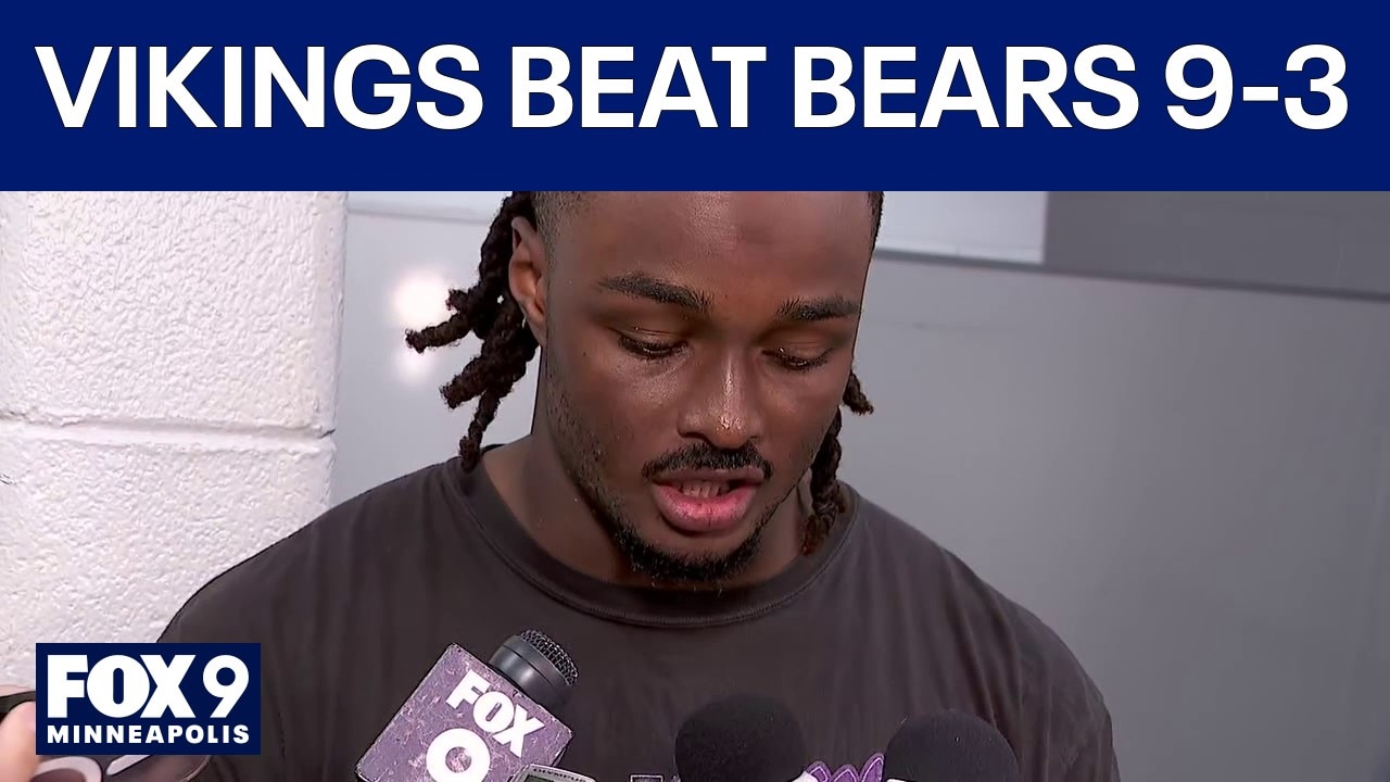 Vikings locker room after 9-3 win over Bears: 'Any means necessary'