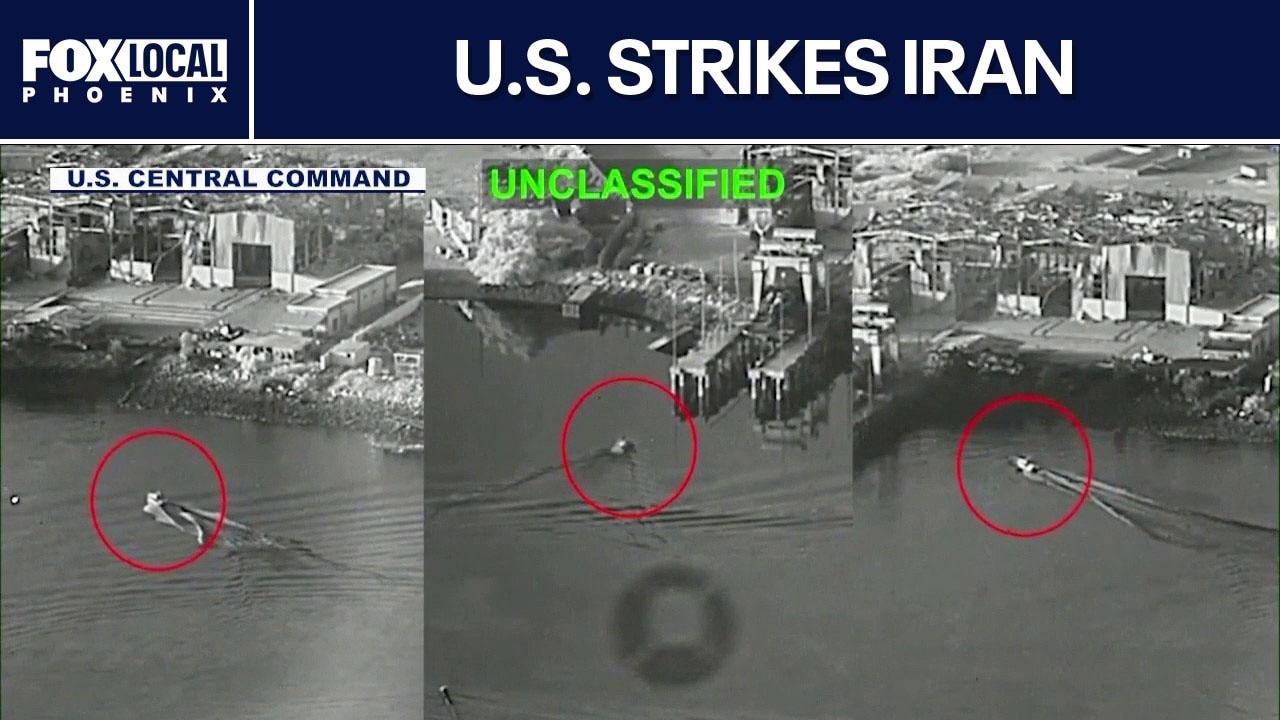 U.S. strikes Iran drone sites and coastal defense systems