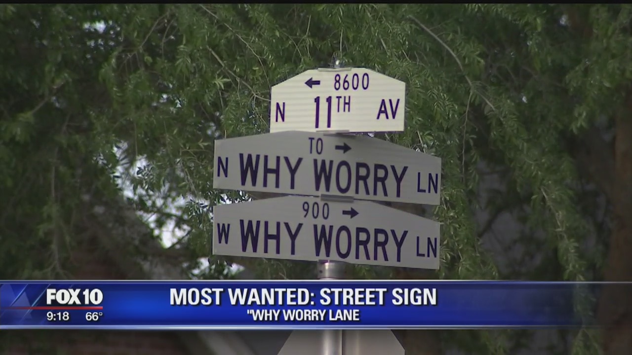Why Worry Lane gives area residents a reason to worry