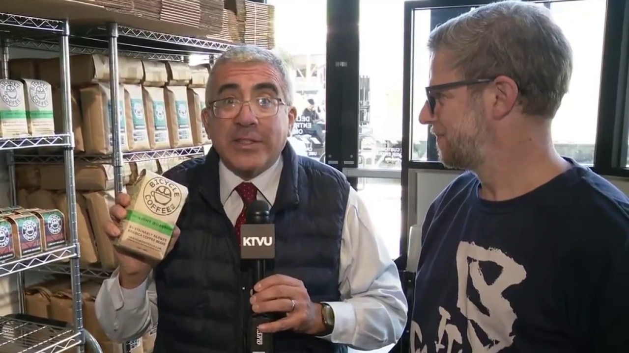 National Coffee Day with Oakland's Bicycle Coffee