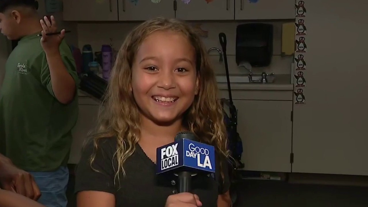 First day of school for Anaheim Elementary students