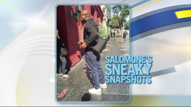 How Gino gets those sneaky photos of celebrities? He shares his technique