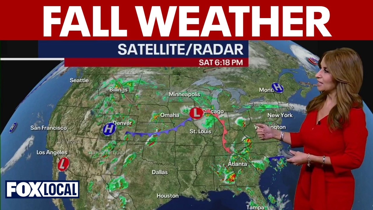 NYC forecast: Fall brings rain, cooler tempts to the Tri-State
