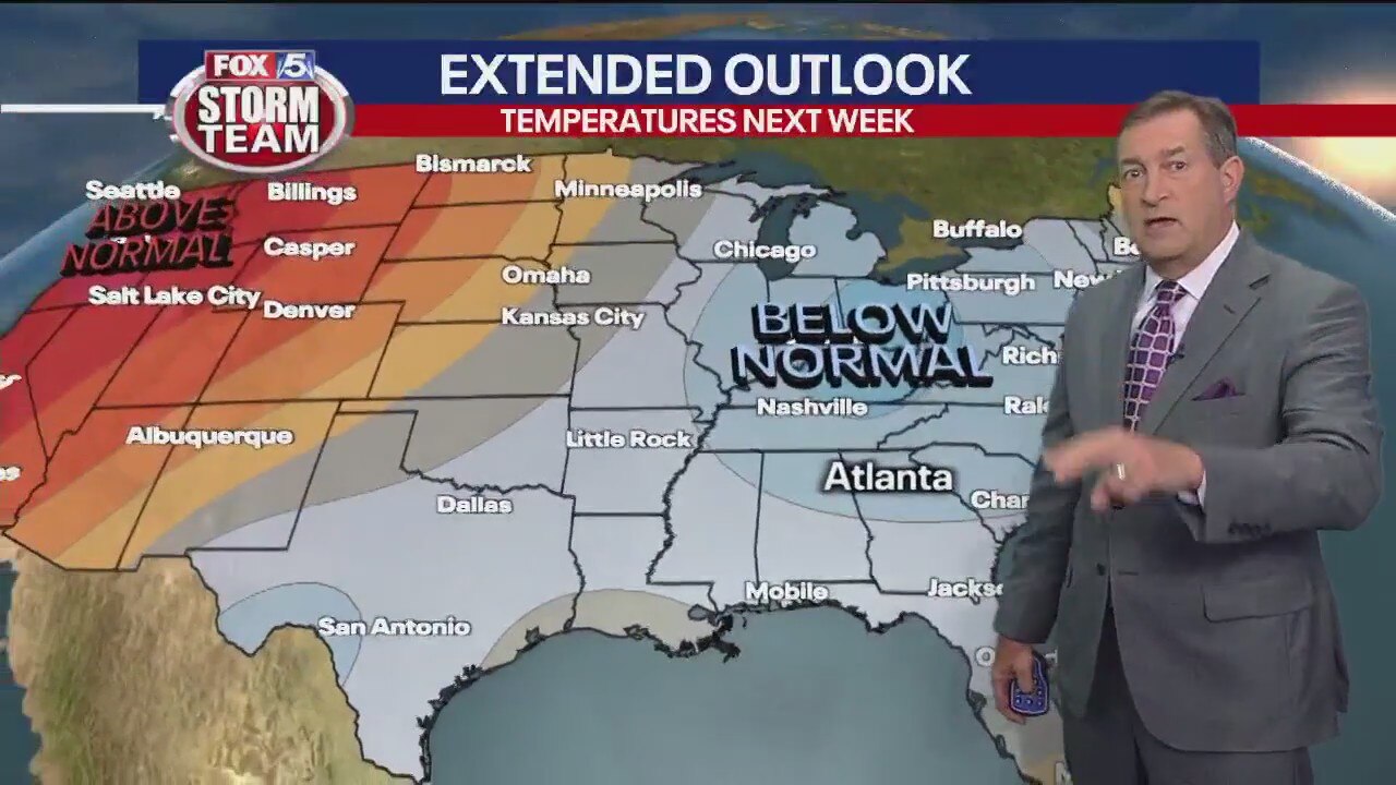 Wednesday evening forecast