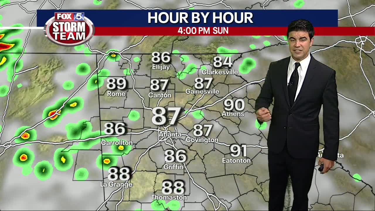 Sunday morning forecast