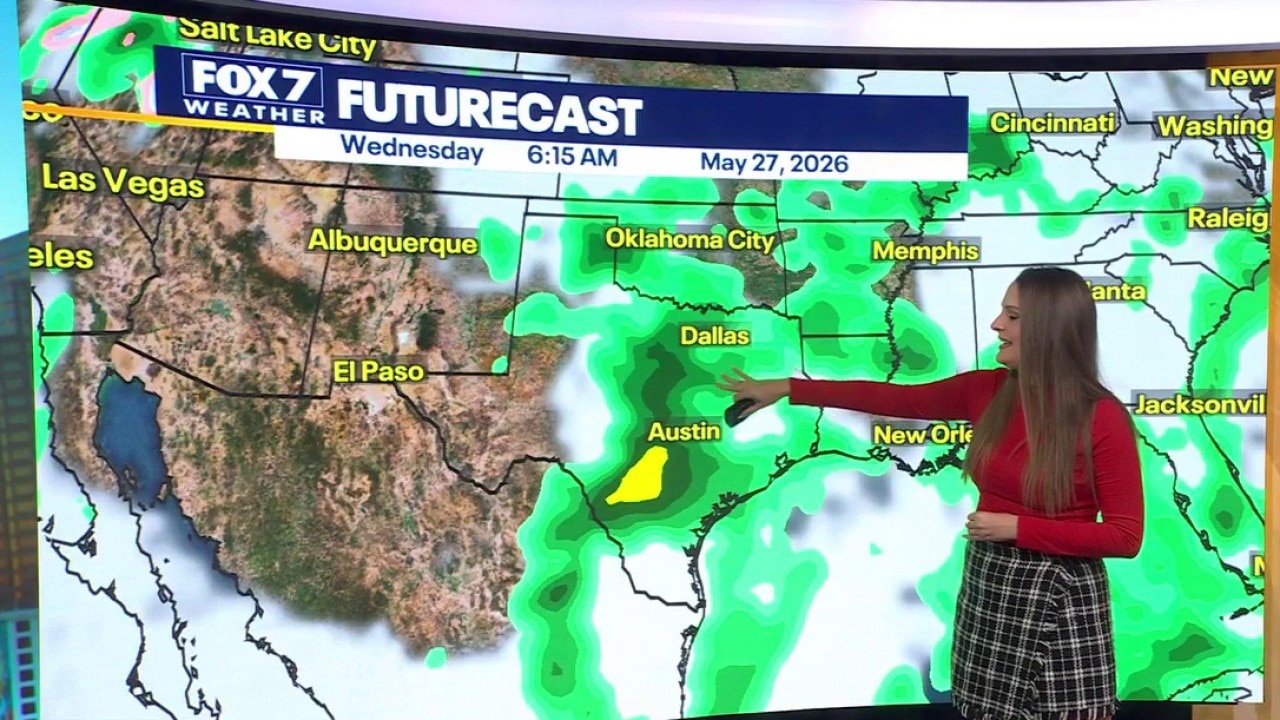 Austin weather: May 24 morning forecast