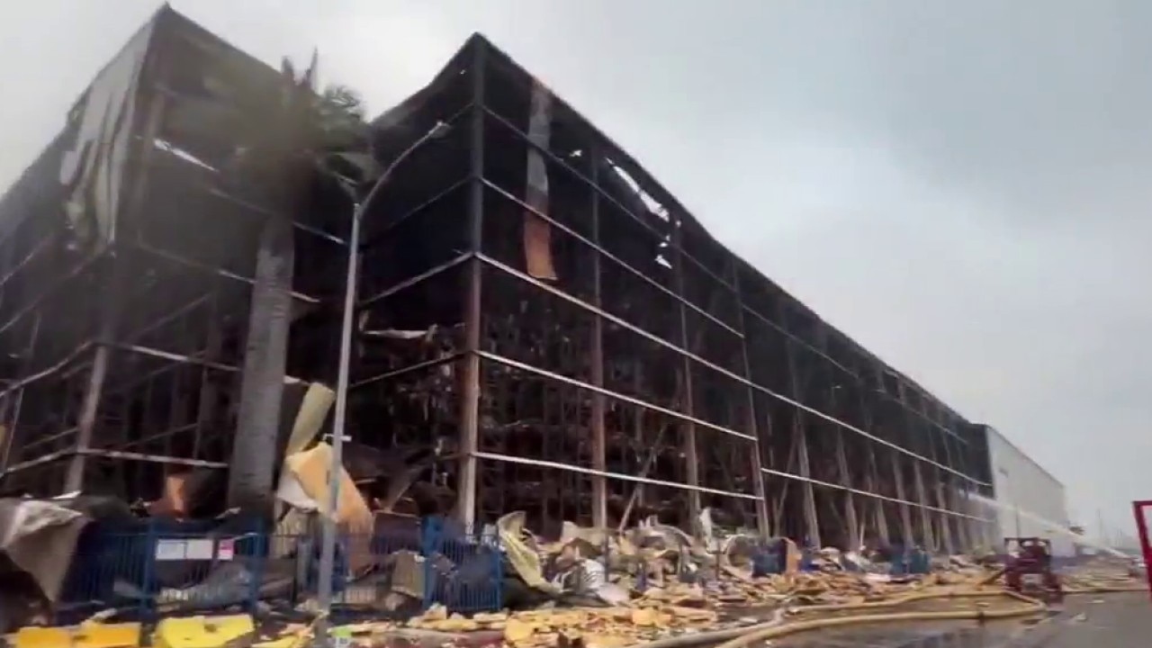Boyle Heights warehouse fire knocked down