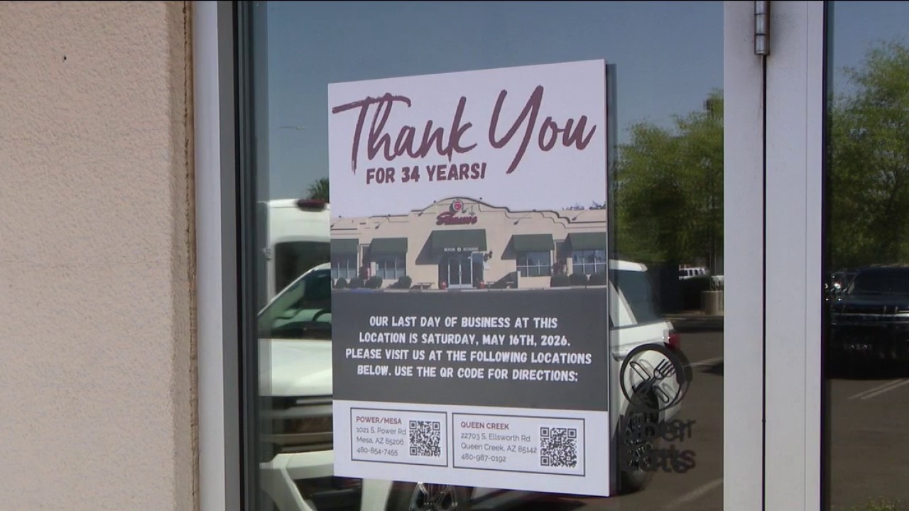 Popular Mexican restaurant closing in Mesa after 34 years