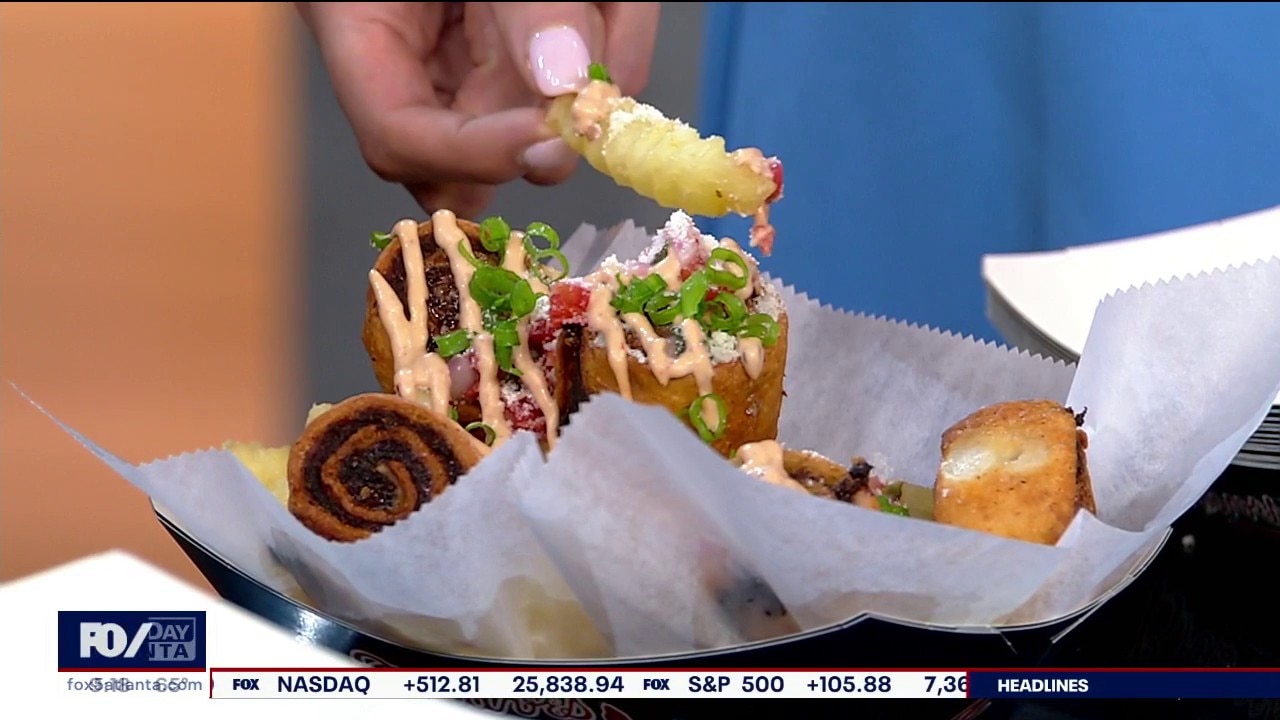Truist Park Executive Chef Jaco Dreyer shows us some fun menu items for the month of May