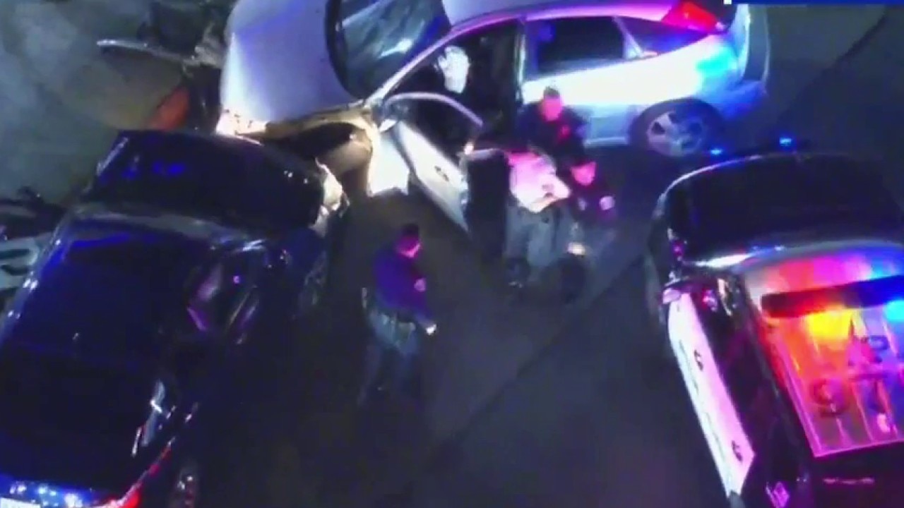 Suspected carjacker leads dramatic police chase