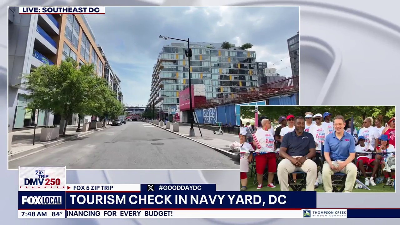 Zip Trip to Navy Yard: Tourism Check