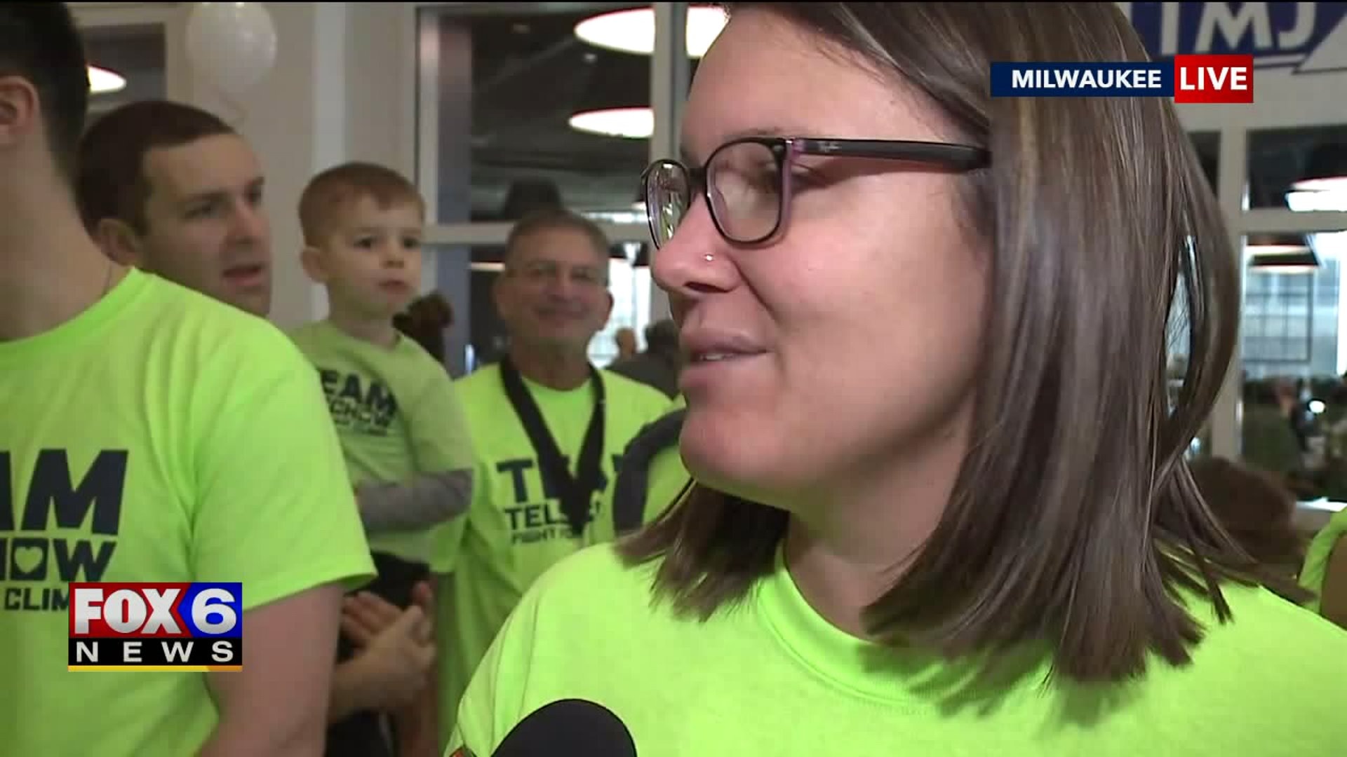 Fight For Air Climb Saturday morning