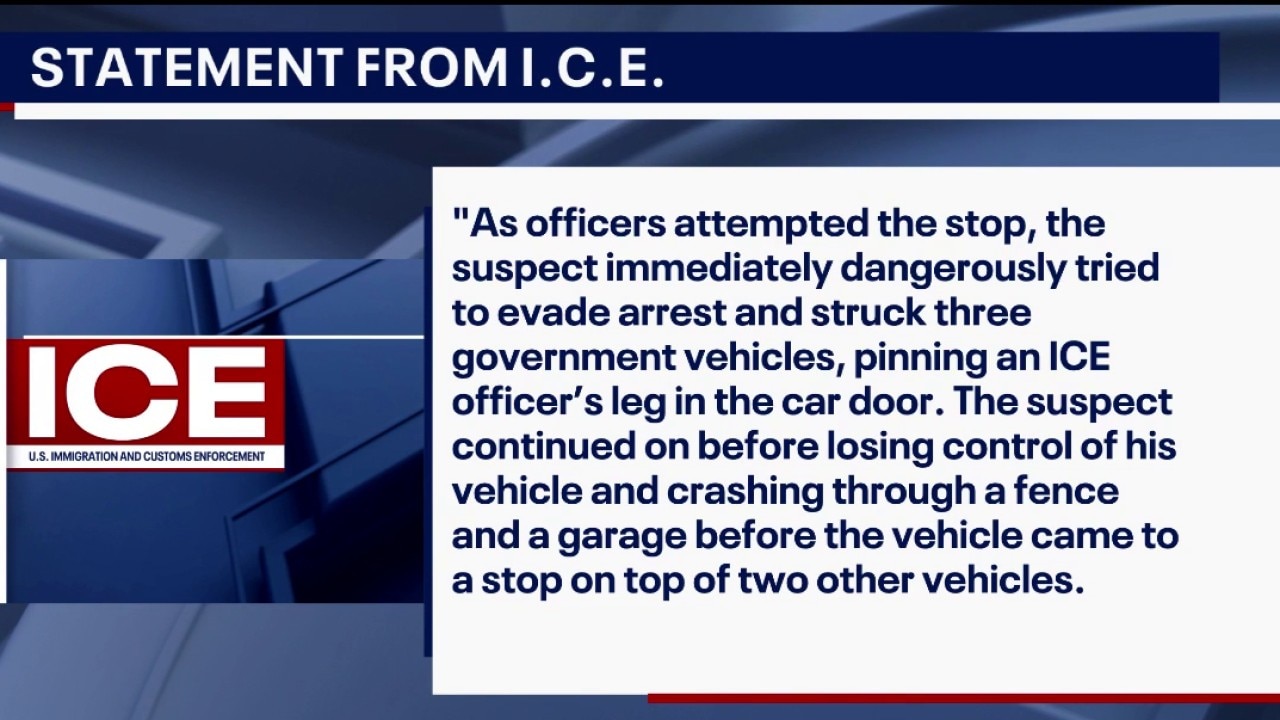 ICE responds to crash that left man impaled