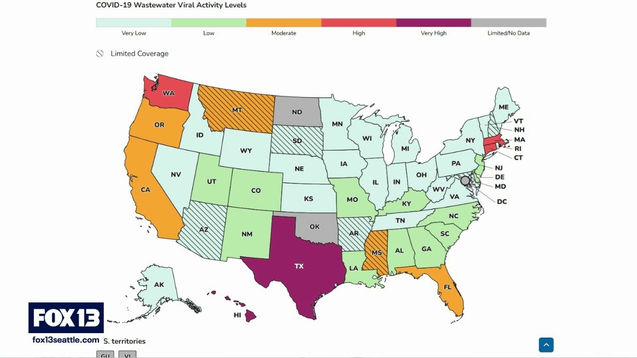Washington sees spike in COVID cases, second most in US