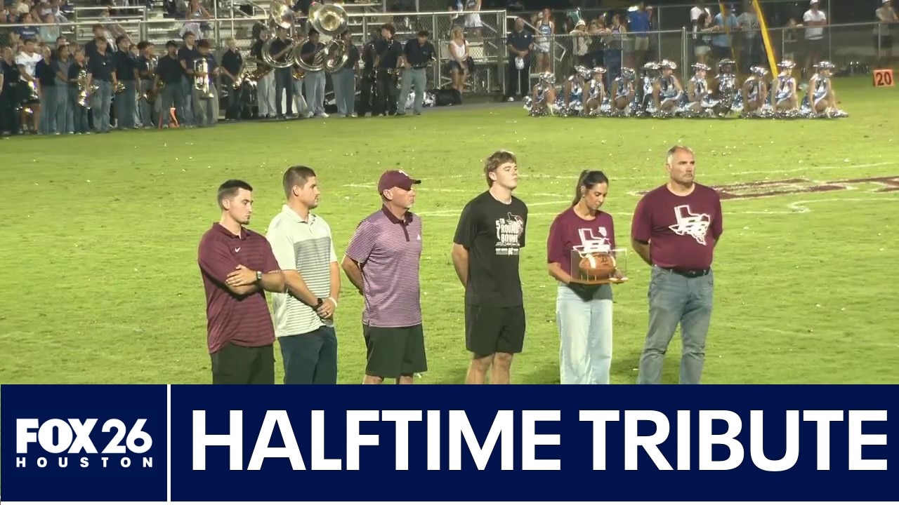 East Bernard community honors fallen coach, wife