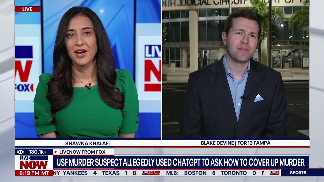 USF murder suspect reportedly asked ChatGPT for help 