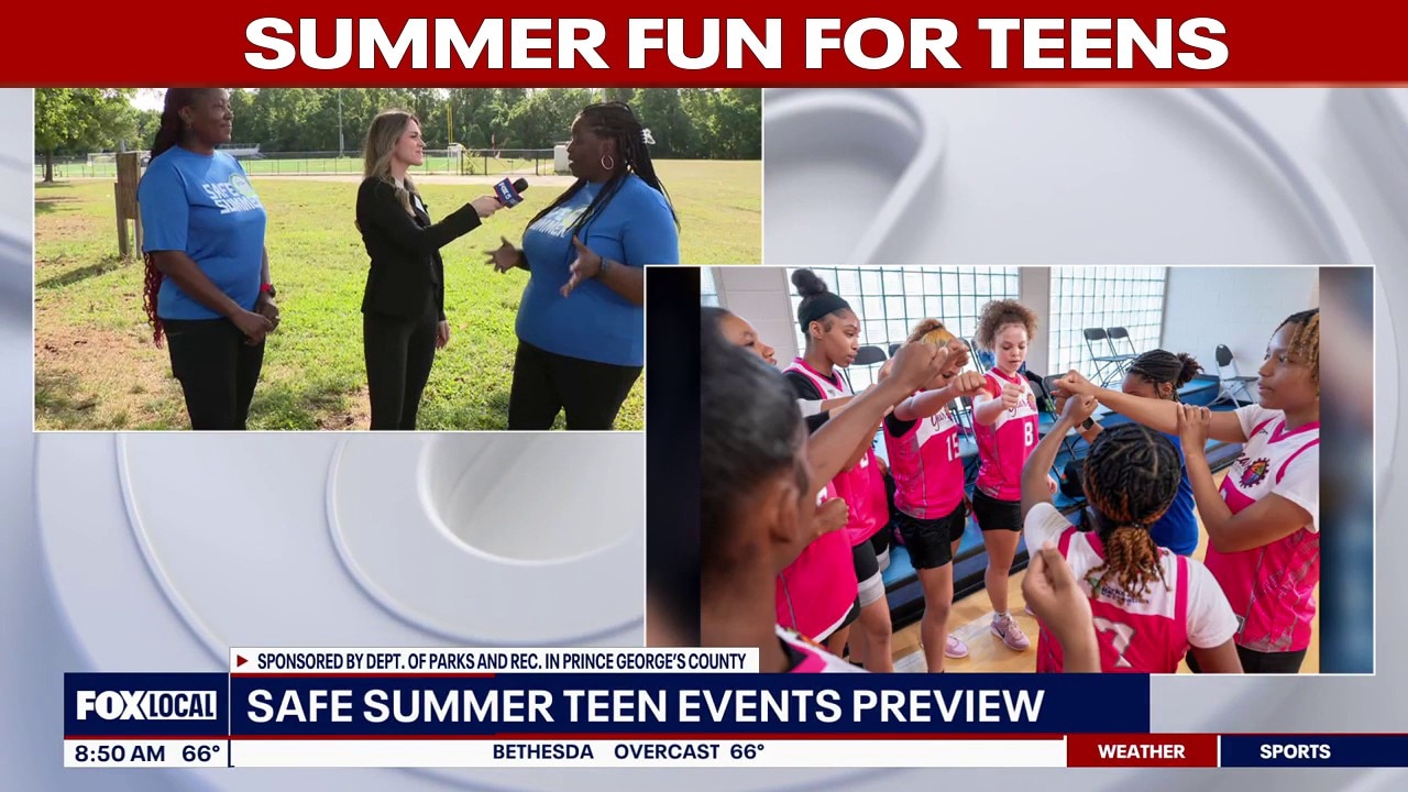 Summer fun with the Department of Parks and Recreation in Prince George’s County