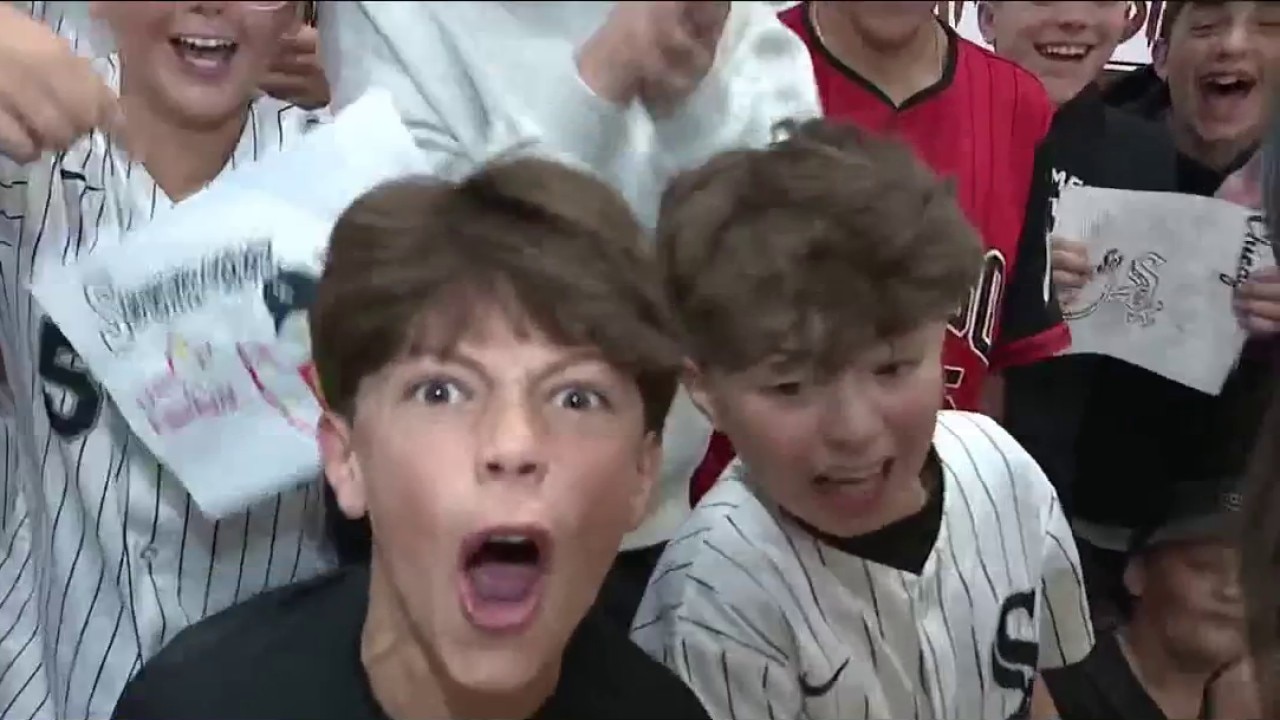 Chicago kids get hyped for Game 3 of White Sox-Guardians ALDS