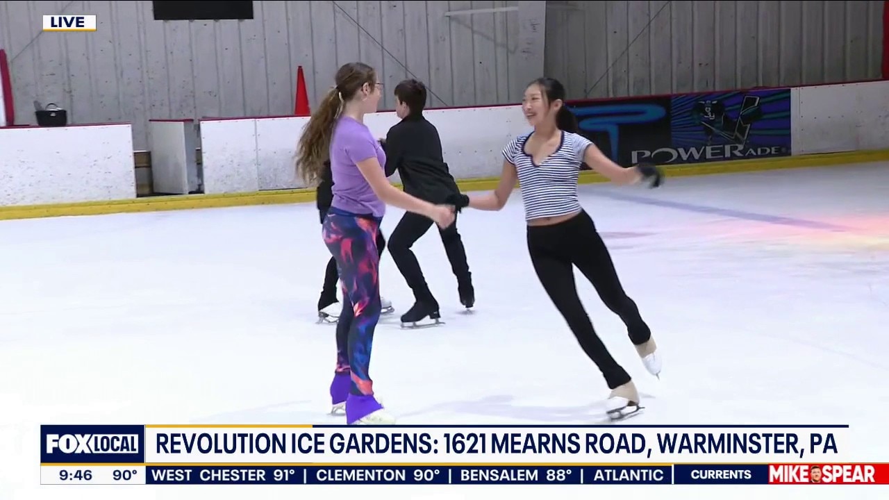 Skating at the Revolution Ice Gardens