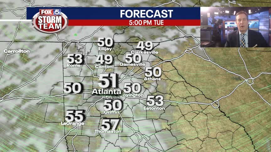 Monday Evening Weather Update