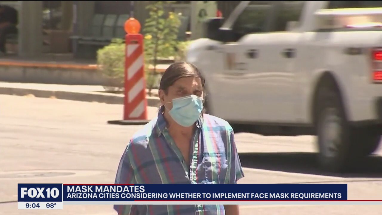 Arizona cities implementing mask requirements as COVID-19 cases surge in Arizona