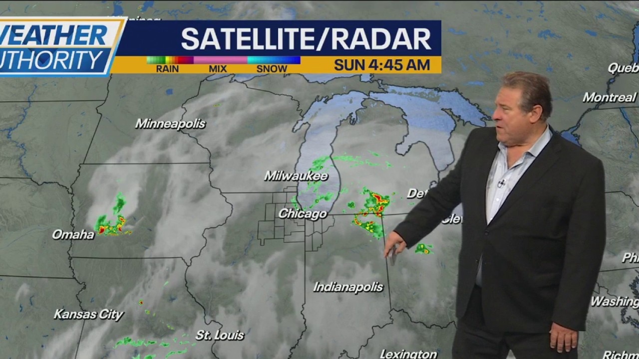 Chicago Weather: Clouds remain with us as rain clears away