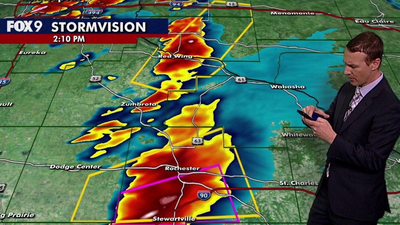 MN weather: Observed tornado near Rochester